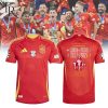 Spain Champions Campeones UEFA Euro 2024 Football Jersey