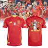 Spain 4-Time Champions Euro 1964 2008 2012 2024 Football Jersey