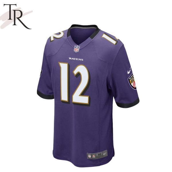 Baltimore Ravens Jacoby Jones Thanks For The Memories Baseball Jersey