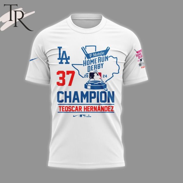 Los Angeles Dodgers Home Run Derby 2024 Champions Teoscar Hernandez Hoodie