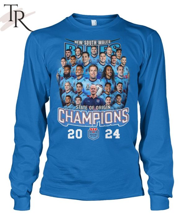 New South Wales State Of Origin Champions 2024 T-Shirt