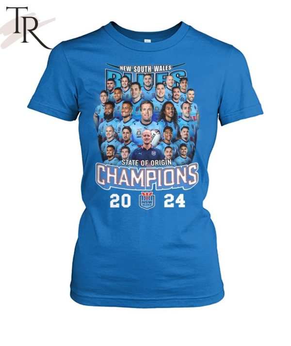 New South Wales State Of Origin Champions 2024 T-Shirt