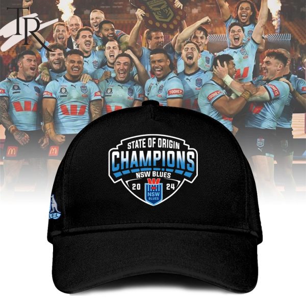 State Of Origin Champions 2024 NSW Blues Hoodie, Cap