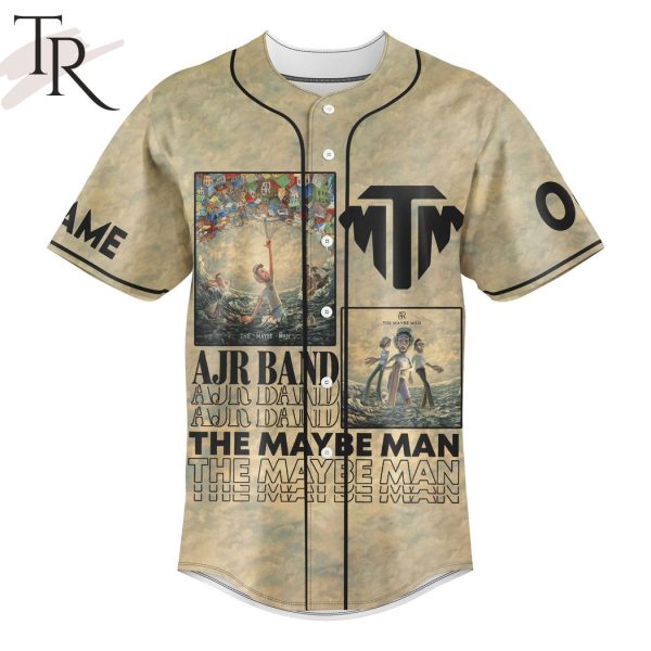 Ajr Band The May Be Man Custom Baseball Jersey