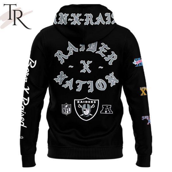 Las Vegas Raiders Coach Antonio Pierce Born X Raised Hoodie, Longpants, Cap