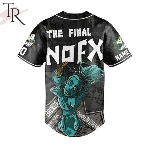 NOFX The Final Custom Baseball Jersey