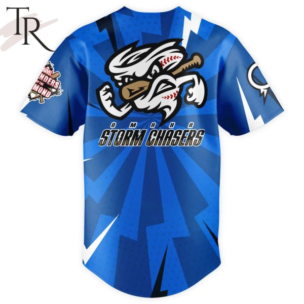 Omaha Storm Chasers Marvel Defenders Of The Diamond Baseball Jersey