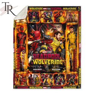 Marvel Studios Deadpool & Wolverine Fleece Blanket