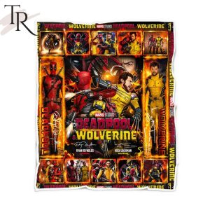 Marvel Studios Deadpool & Wolverine Fleece Blanket