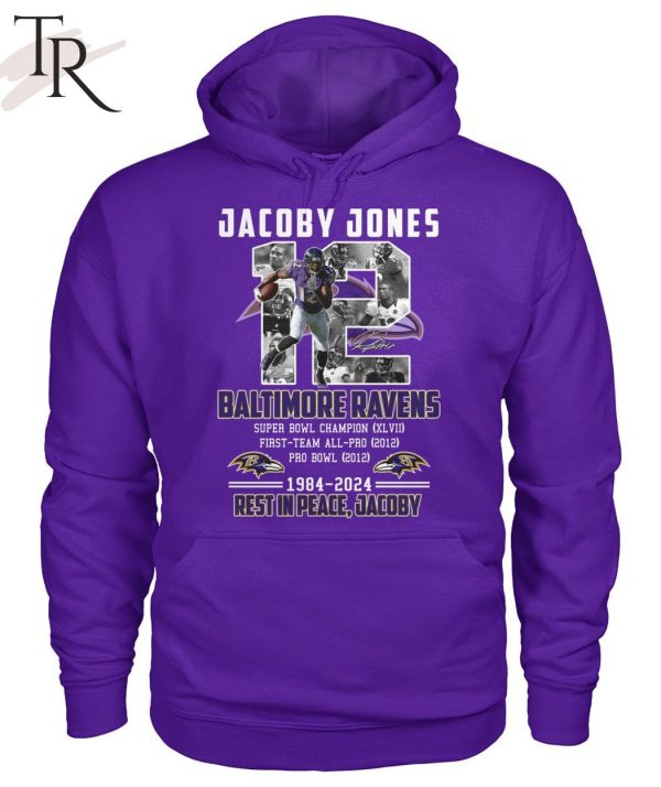 Jacoby Jones Baltimore Ravens 1984-2024 Rest In Peace, Jacoby T-Shirt