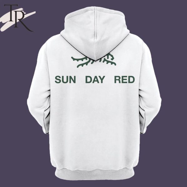 Sun Day Red x Tiger Woods Pines Luare Logo Hoodie, Cap