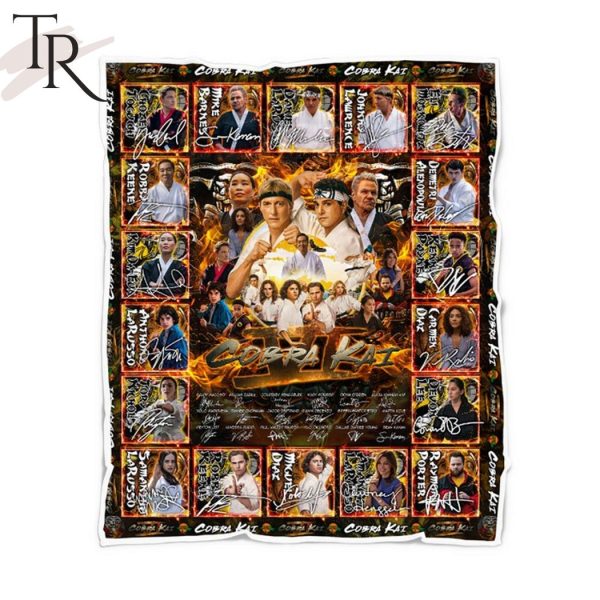 Cobra Kai Fleece Blanket