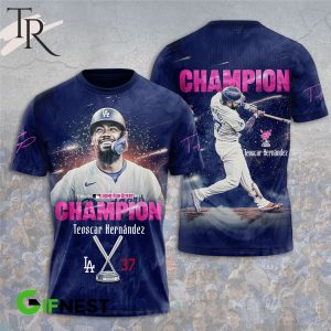 Home Run Derby 2024 Champions Teoscar Hernandez Hoodie