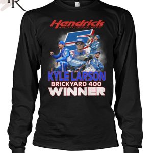 Hendrick Motorsports Kyle Larson Brickyard 400 Winner T-Shirt