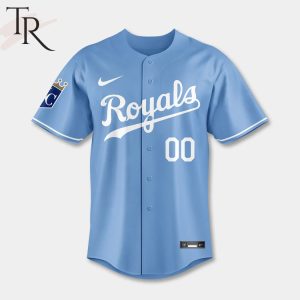 Kansas City Royals Light Blue Alternate Custom Jersey