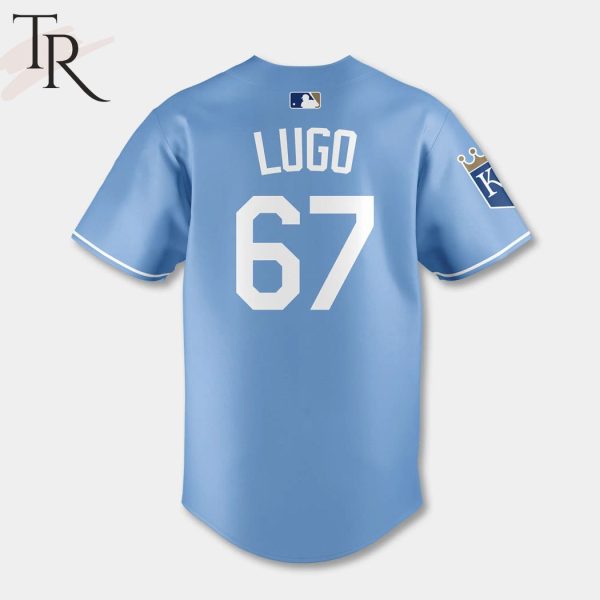 Kansas City Royals Seth Lugo Light Blue Alternate Jersey