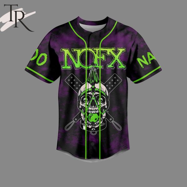 NOFX Punk In Drublic Custom Baseball Jersey