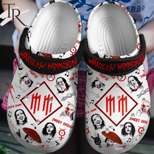 Marilyn Manson Sweet Dreams Crocs