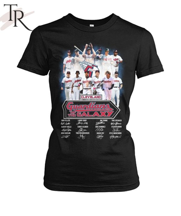 Cleveland Guardians Of The Galaxy Signature T-Shirt