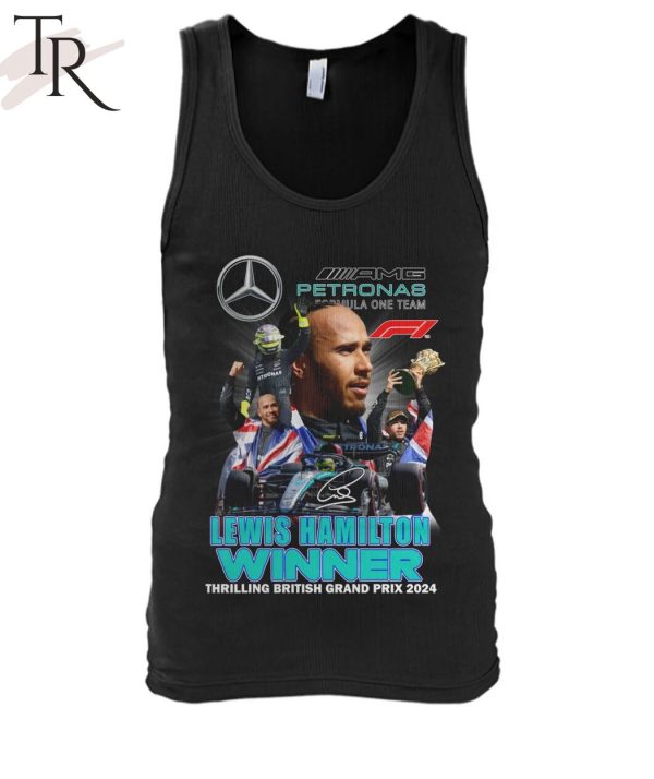 Lewis Hamilton Winner Thrilling British Grand Prix 2024 T-Shirt