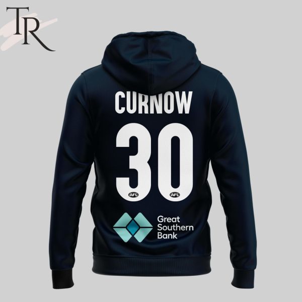 Carlton Blues FC Heritage Guernsey Charlie Curnow #30 Hoodie