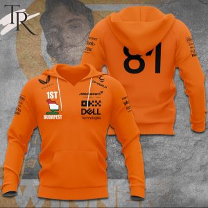 Mclaren Formula 1 Team Oscar Piastri Hungarian Grand Prix Winner Hoodie