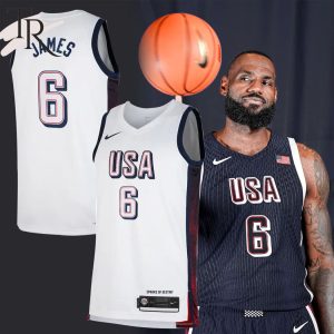 James USA Basketball Jersey – White