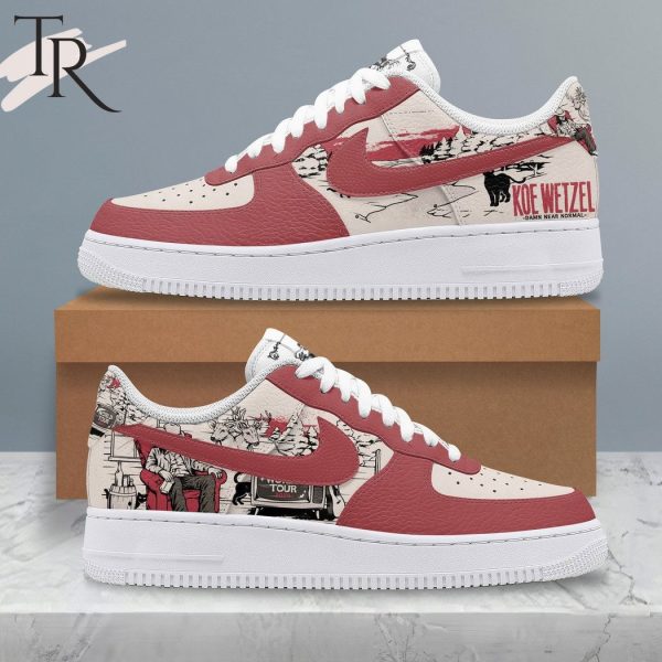 Koe Wetzel Damn Near Normal Air Force 1 Sneaker