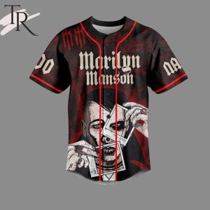 Marilyn Manson Sweet Dreams Are Made Of This Custom Baseball Jersey