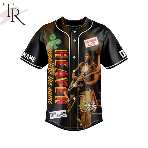 Niall Horan The Show World Tour 2024 Custom Baseball Jersey