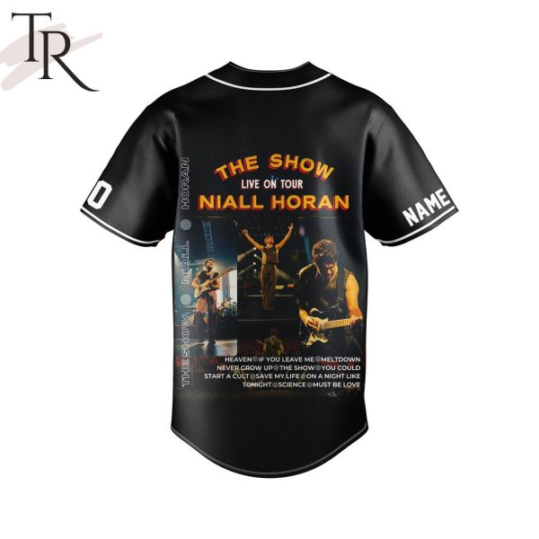 Niall Horan The Show World Tour 2024 Custom Baseball Jersey