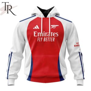 EPL Arsenal F.C Personalized Home Kits 2024-2025 Hoodie