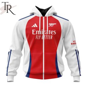 EPL Arsenal F.C Personalized Home Kits 2024-2025 Hoodie