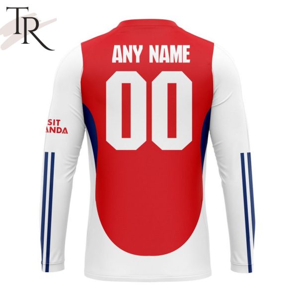 EPL Arsenal F.C Personalized Home Kits 2024-2025 Hoodie