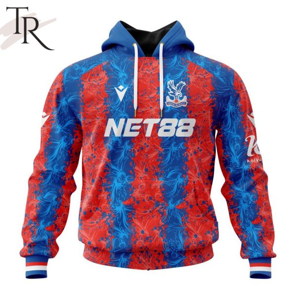 EPL Crystal Palace F.C Personalized Home Kits 2024-2025 Hoodie