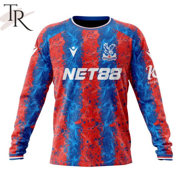 EPL Crystal Palace F.C Personalized Home Kits 2024-2025 Hoodie