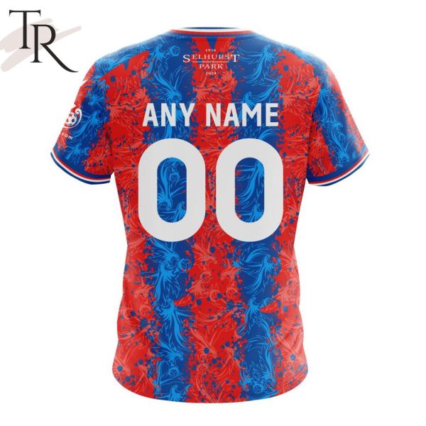 EPL Crystal Palace F.C Personalized Home Kits 2024-2025 Hoodie