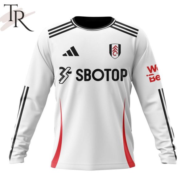 EPL Fulham F.C Personalized Home Kits 2024-2025 Hoodie