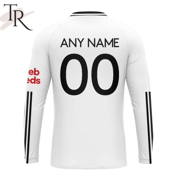 EPL Fulham F.C Personalized Home Kits 2024-2025 Hoodie