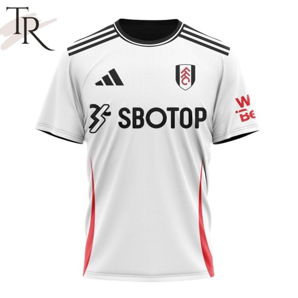 EPL Fulham F.C Personalized Home Kits 2024-2025 Hoodie