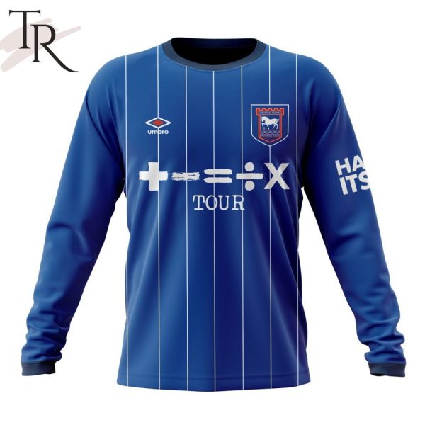 EPL Ipswich Town F.C Personalized Home Kits 2024-2025 Hoodie