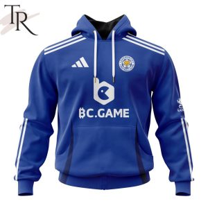 EPL Leicester City F.C Personalized Home Kits 2024-2025 Hoodie