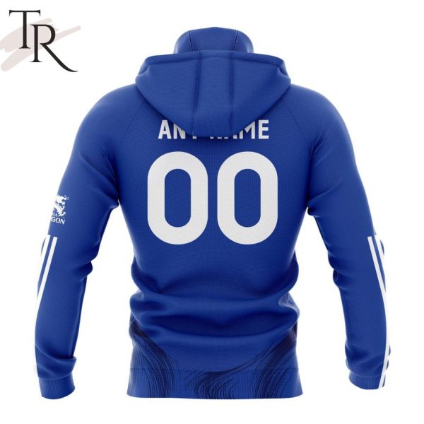 EPL Leicester City F.C Personalized Home Kits 2024-2025 Hoodie