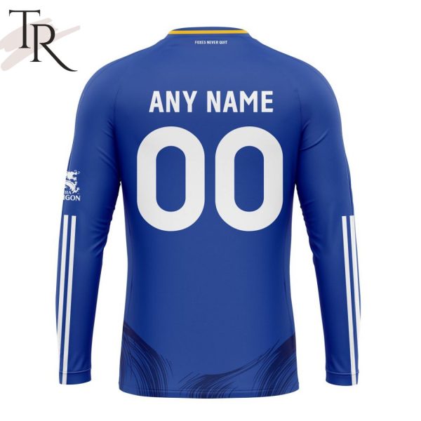 EPL Leicester City F.C Personalized Home Kits 2024-2025 Hoodie