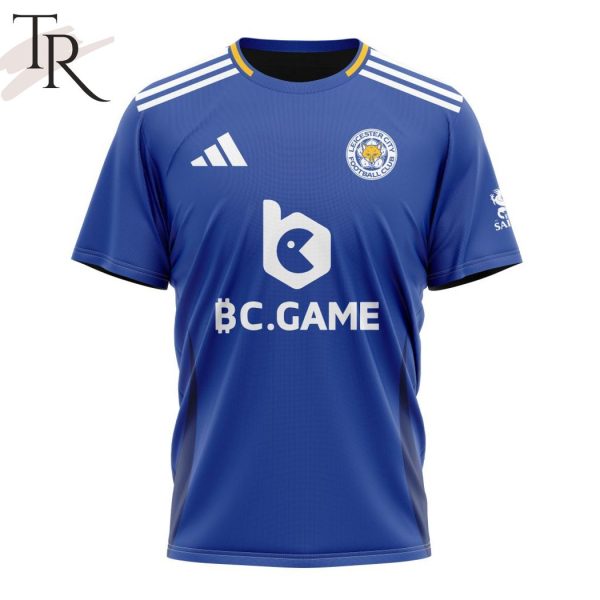 EPL Leicester City F.C Personalized Home Kits 2024-2025 Hoodie