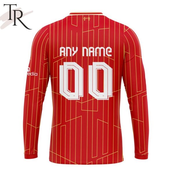 EPL Liverpool F.C Personalized Home Kits 2024-2025 Hoodie