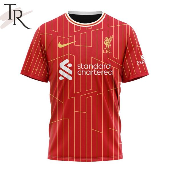 EPL Liverpool F.C Personalized Home Kits 2024-2025 Hoodie