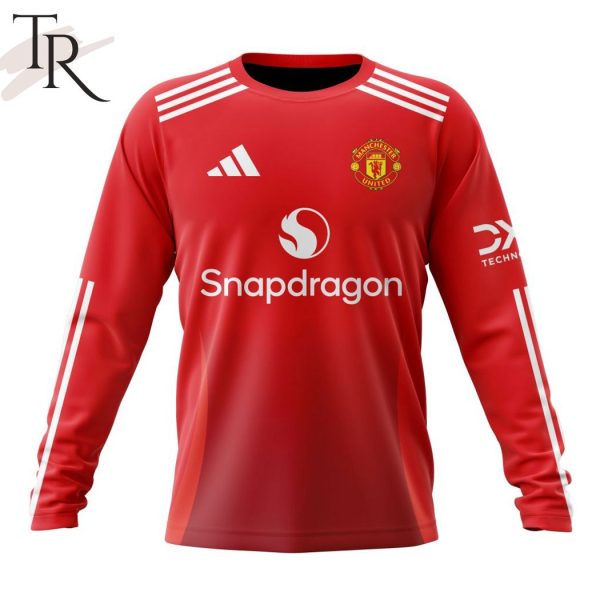 EPL Manchester United F.C Personalized Home Kits 2024-2025 Hoodie