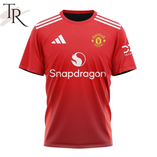 EPL Manchester United F.C Personalized Home Kits 2024-2025 Hoodie