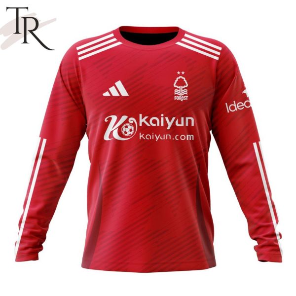 EPL Nottingham Forest F.C Personalized Home Kits 2024-2025 Hoodie